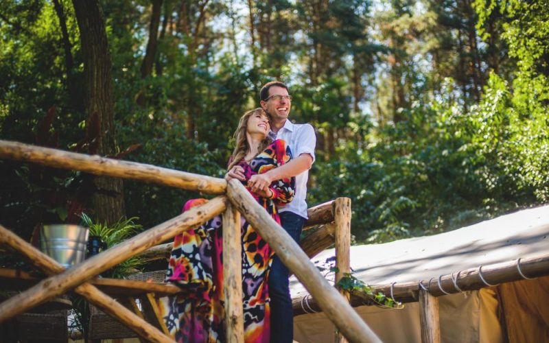 kimura glamping sesja narzeczeńska